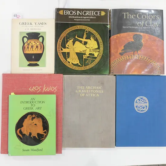SEVEN PUBLICATIONS: GREEK ANTIQUITIES